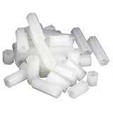 M4 Innensechskant-Abstandshalter aus Nylon mit flachem Kopf, 32–50 mm