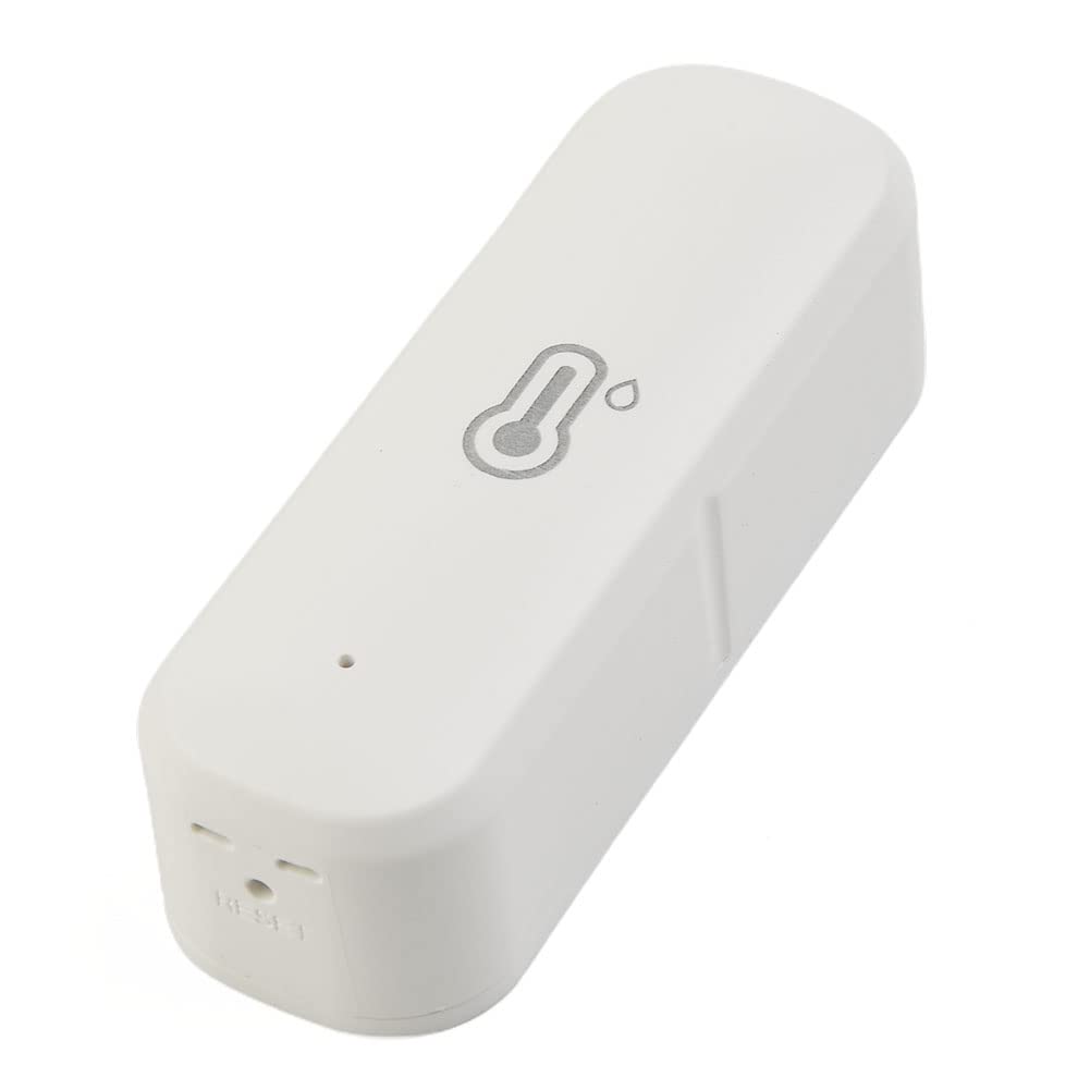 pour Tuya Lot de 4 thermomètres hygromètres WiFi pour intérieur ou extérieur - Sans fil Contrôle de la température et de l'humidité avec alerte d'application à distance