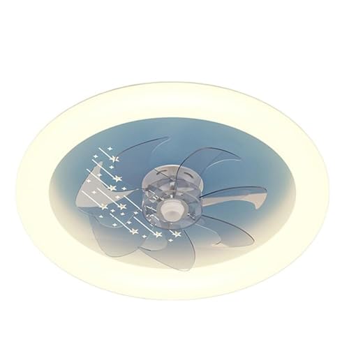 Plafonnier de ventilateur LED pour créer une atmosphère fraîche en chambre