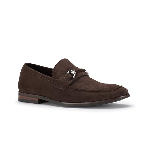 Image of Ferro Aldo Men's Premium Moc Toe Loafers | Casual & Dress Styles with Tassels & Horsebit Buckles
