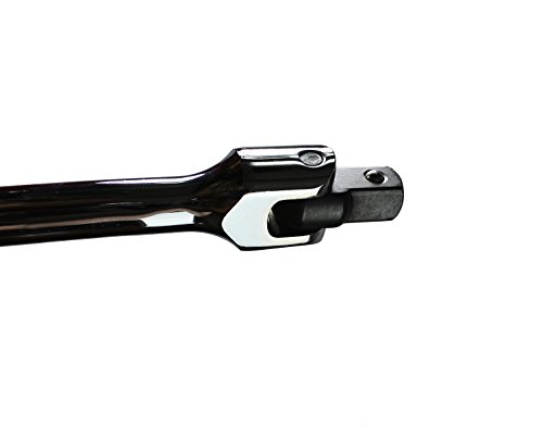 Abn Breaker Bar – 24In Handle, 1/2In Drive, Chrome-Vanadium Steel (Cr-V) Flexi-Bar With Locking Flexible Head #TOP1
