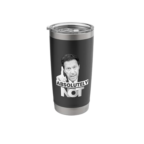 Imran Khan Saying Absolutely Not Stainless Steel Insulated Tumbler