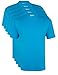 Produktbild Ultrasport Herren Sport Freizeit T-Shirt mit Rundhalsausschnitt 5er Set, Blau, XL