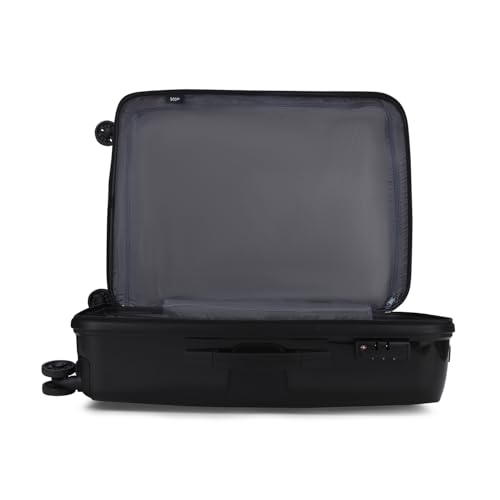 Image of VIP Rigel Check-in 79 Cm (Large) 8 Wheels Trolley Bags for Travel, Hard Case Lightweight Bag with TSA Lock and Wet Pouch Suitcase for Travel (Black)