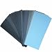 FEIHU Schleifpapier Fein,17 Stück nassschleifpapier 120 to 3000/5000/7000/8000/10000 I Nass und Trocken Schleifpapier für Auto, Holzmöbel, Stein, Lack, Metall, Glasr(230x91mm)