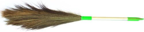 Mittal Sop Long Steel Handle Eco-Friendly Soft Grass Floor Broom (Medium)