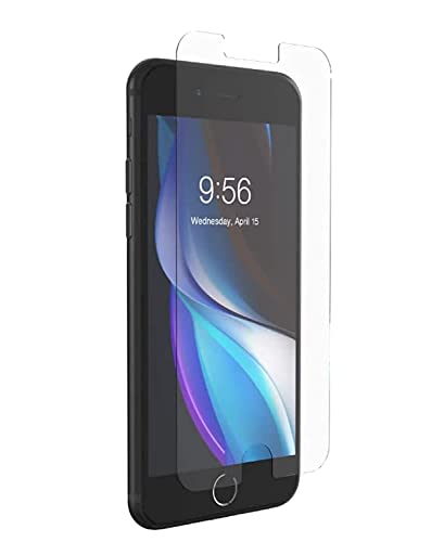 ZAGG InvisibleShiled Glass Elite+ Screen Protector for iPhone SE/8/7/6s/6, Shockproof, Smudge-proof, Scratch-Resistant