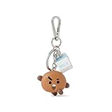 BT21 Official Merchandise by Line Friends - SHOOKY Character Mini Figure Key Ring