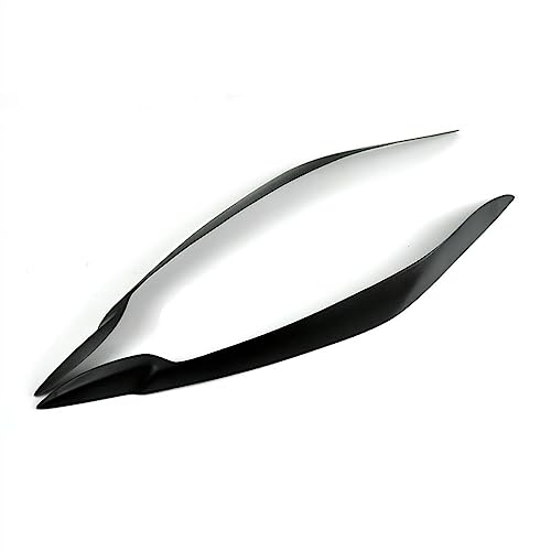 Paupières de phares pour BMW X5 E70 2008-2012 sourcils autocollants noirs