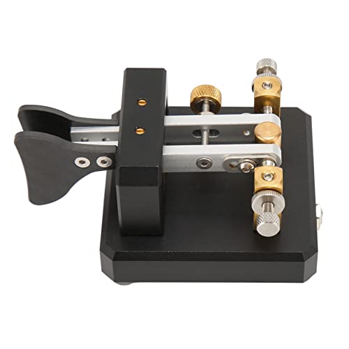 Llave Morse CW portátil con contactos de plata pura miniatura 7