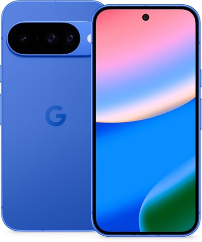 Google Pixel 10 - Unlocked Android Smartphone with Gemini, Advanced Triple Rear Camera, 24+ Hour Battery and 6.3" Actua Display - Indigo, 256GB (Renewed)