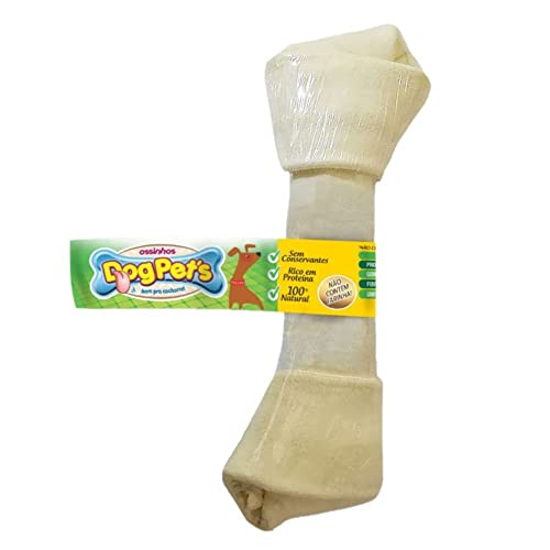 Osso Nó para Cães Ossinho DogPets Natural Medio 6/7 74 - Kit com 6 unidades