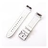 RWCCCRW Adatto Compatibile con LG Watch Urbane 2 LTE LG W200 Smart Watch Cinturino in Gomma siliconica Bracciale Cinturino Nero Bianco (Band Color : White) #2