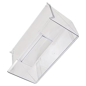 AEG Freezer Drawer - 0.204 Cubic Feet - Frost Free - Glossy Transparent Finish - Freezer-on-Bottom - 405 X 216mm