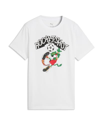 [プーマ] カジュアル SUPER グラフィック Tシャツ B 634512 ボーイズ ホワイト(02)