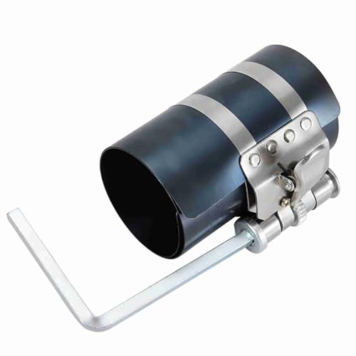 Attrezzo compressore fasce elastiche del motore Attrezzo per la rimozione dell'installatore delle fasce elastiche Attrezzo per l'installazione del pistone a cricchetto(4 Inches)