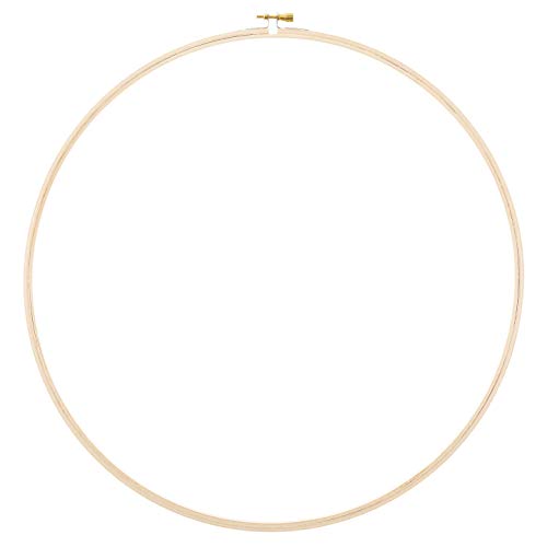Wooden Embroidery Hoops - Round - 14 inches (6-Pack)