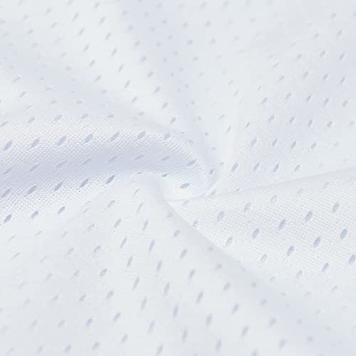 Borolin Mens Basketball Shorts Moive 90S Space Pants (White, Xx-Large) #TOP3