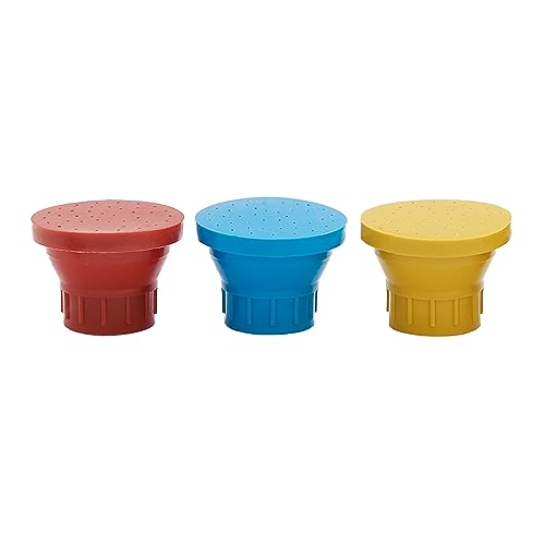 3 Pcs Bottle Top Waterers - Ducha portátil para perros al aire libre - Aspersor de tapa de botella - Cabezal de ducha para botella para carretera, viaje, camping y senderismo, plástico miniatura 1