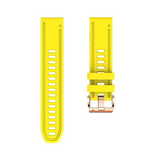 Correa de silicona de 20mm para Garmin Fenix 7S 6S 5S con hebilla elegante