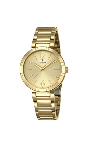 Preisvergleich Produktbild Festina Damen Analog Quarz Uhr mit Edelstahl Armband F16938 / 1