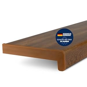 Metall- & Kunststoffhandel TJ Eiche Gold Fensterbank