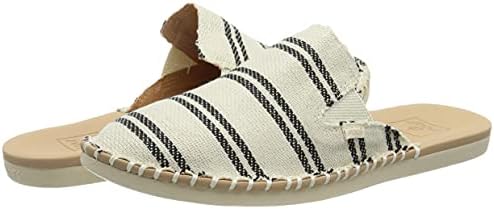 Reef Women's Shoes, Escape Mule, Black Stripes, 8 | Image 6