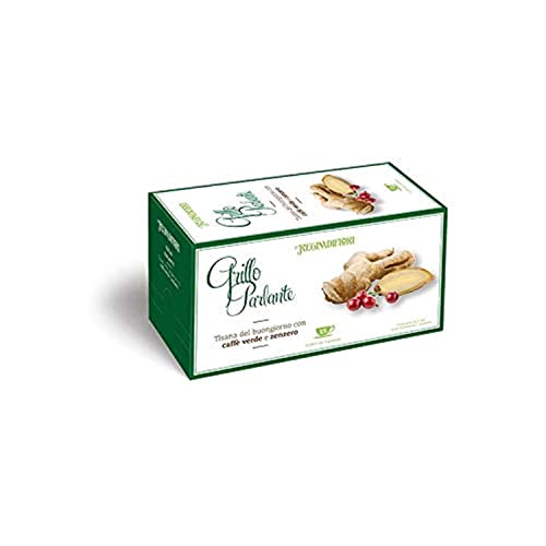 Regina di fiori - Regina di fiori - Tisana Grillo Parlante con caffè verde e zenzero - 15 filtri, 45gr