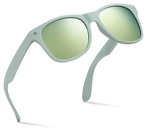 Retro Rewind Kids Sunglasses for Boys Girls Age 3-12 - Shatterproof UV400 Toddler Children Sun Glasses