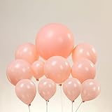 Froufing Peach Balloons Double-Stuffed balloon Different sizes Orange blush Pink 63 PACK 18+10+5 inch 2-layer balloon for neutral Balloon Garland Wedding Birthday baby shower Anniversary decorations