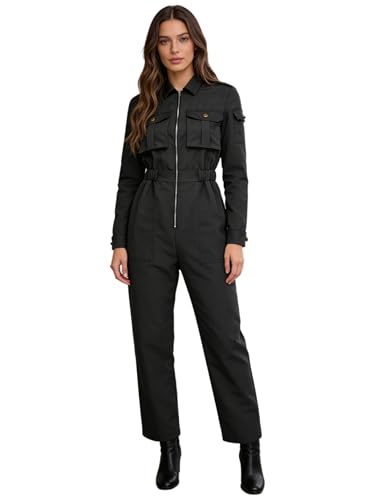 Overall travail femme anti-salissure avec fermeture éclair