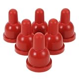 RéSistance À La Morsure: Le caoutchouc souple utilisé est conçu pour résister aux morsures des jeunes animaux actifs, garantissant une durée d'utilisation prolongée des tétines d'allaitement pour bétail