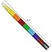 Huji Stacking Buildable 8 Colors Crayons Set, Connect Stack and Build Sideways and Up, Favorite Toys Kids Children Party Favors School Supplies Safe Non-Toxic, Easy to Hold (12)