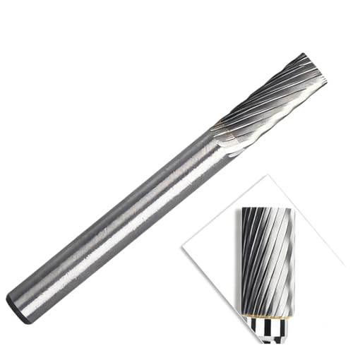 Image of 6mm Carbide Rotary Burr, Single-Cut for Hardened Steel & Metal