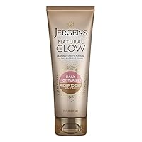 Jergens Natural Glow Daily Moisturizer, Medium to Deep, 221 ml