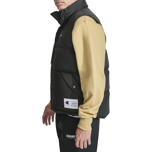 Champion Men's Puffer Vest with Logo3