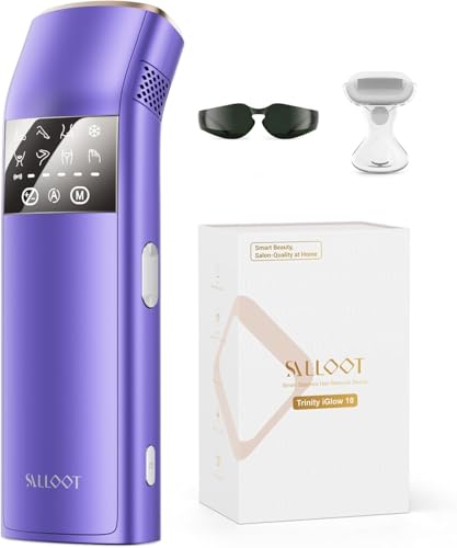 2025 New Laser Hair Removal Device, 25J Triple Pulse Permanent Ipl Hair Removal Device For Ingrown & Coarse Hair, 37°F Painless Sapphire Ice Cooling Hair Removal For Legs, Facial, Armpits, Bikini