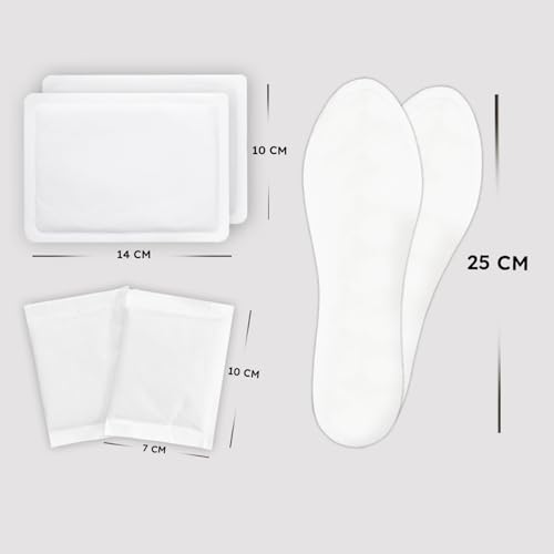 WARMEE COMBO PACK ||2 Pieces Body+1 Pair Hand +1 Pair Foot | Travel Warmers || Winter Holidays|| Instant Heat generating || Activates by Air|| Body, Hand and Foot Warmers|| Safe and Natural for Camping, Trekking, Outdoors