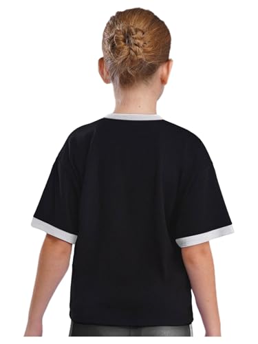 Kids Unisex Quick Dry Short Sleeve Sports Top Number Printed Athletic T-Shirt Basketball Football Jersey2