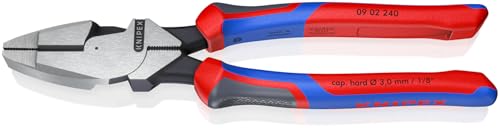 Image of KNIPEX Tools - High Leverage Lineman's, New England Head, Multi-Component (0902240SBA), 9 inches