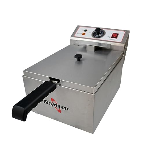 Fritadeira Elétrica Skymsen FE-10-N 5L Inox 1 Cuba