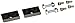 Vision X 9892917 XPI/XPR Series Centered End Mount Bracket and Hardware Kit