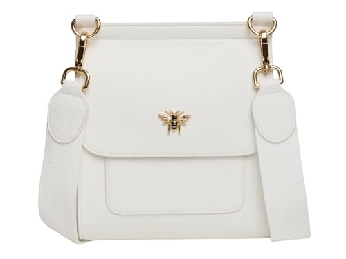 Sac à bandoulière en cuir vegan pastel bee pour vos sorties en ville