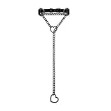 DFsucces Link Choker Necklaces for Women,with Adjustable Buckle,Black