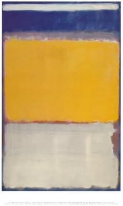 Number 10, 1950 Art Poster Print by Mark Rothko, 31x39