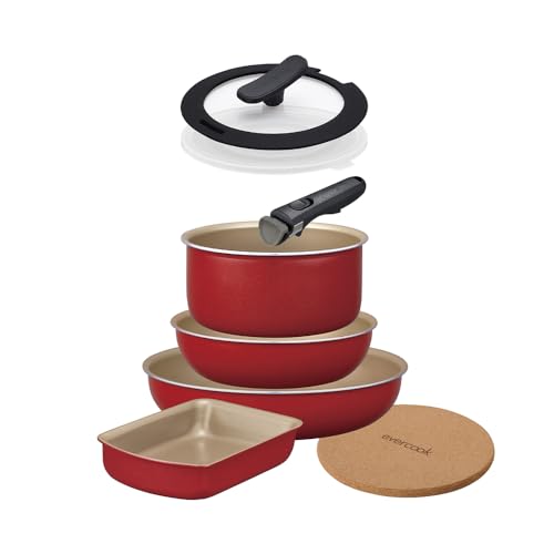 �G�o�[�N�b�N �t�B�b�g �t���C�p���Z�b�g 8�_�Z�b�g IH�Ή� �K�X�ΑΉ� �y500���ۏ؁z PFOA�t���[ PFOS�t���[ ���E�����b�h evercook fit �h�E�V�V��