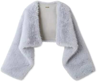 Amazon | [ファーファー] 2WAYエコファーボレロ RWFJ245009 レディース