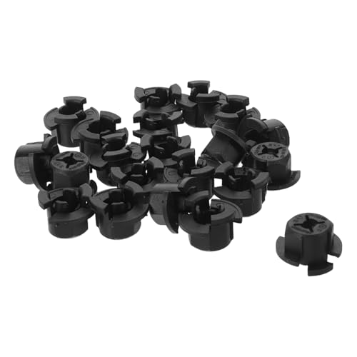 Soporte de radar automotriz y clips de montaje en plástico negro para módulo de coche