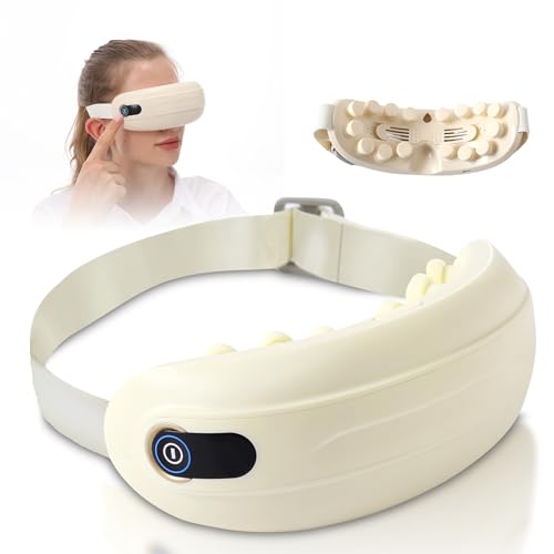 SENYHPHC Steam Eye Massager with Heat, 4 Modes of Vibration Massage with Bluetooth Music - Electric Massager Lightweight & Portable, Relieves Fatigue, Type-C Fast Charging, Gifts by SENYHPHC - Used condition - US$27.54