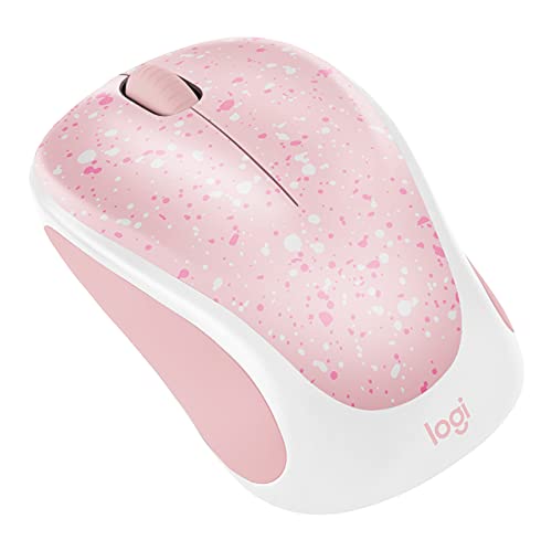 Image of Logitech M317 Mouse - Rose Splash`